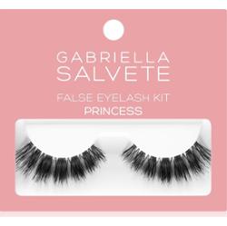 Gabriella Salvete False Eyelash Kit sztuczne rzęsy z klejem typ Princess 1 szt.