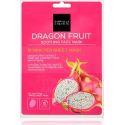 Gabriella Salvete Face Mask Dragon Fruit maska łagodząca w płacie 1 szt.