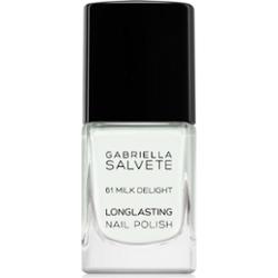 Gabriella Salvete Longlasting Enamel długotrwały lakier do paznokci z wysokim połyskiem odcień 61 Milk Delight 11 ml