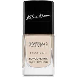 Gabriella Salvete Longlasting Enamel długotrwały lakier do paznokci z wysokim połyskiem odcień 64 Latte Art 11 ml