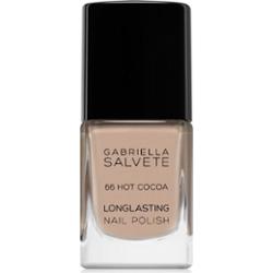 Gabriella Salvete Longlasting Enamel długotrwały lakier do paznokci z wysokim połyskiem odcień 66 Hot Cocoa 11 ml