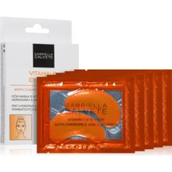 Gabriella Salvete Eye Mask Vitamin C maska na oczy do rozjaśnienia i nawilżenia 5 szt.