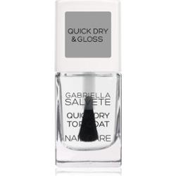 Gabriella Salvete Nail Care Quick Dry & Gloss szybkoschnący lakier bazowy do paznokci 11 ml