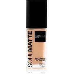 Gabriella Salvete SoulMatte Hyaluronic Foundation trwały podkład z matowym wykończeniem odcień 04W Golden Sand Warm 30 ml