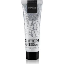 Gabriella Salvete Glitters Are The Answer brokat do twarzy, ciała i włosów odcień Silver 30 ml