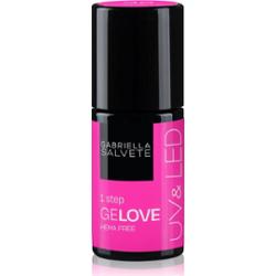 Gabriella Salvete GeLove One Step hybrydowy lakier do paznokci z użyciem lampy UV / LED odcień 38 Summer Love 8 ml