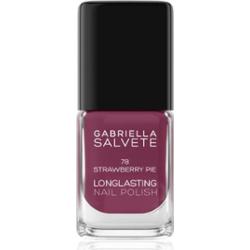 Gabriella Salvete Longlasting Enamel długotrwały lakier do paznokci z wysokim połyskiem odcień 78 Strawberry Pie 11 ml