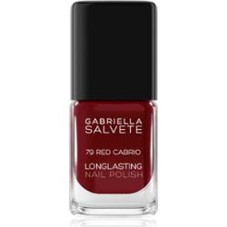 Gabriella Salvete Longlasting Enamel długotrwały lakier do paznokci z wysokim połyskiem odcień 79 Red Cabrio 11 ml