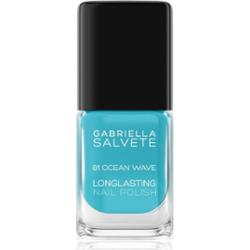 Gabriella Salvete Longlasting Enamel długotrwały lakier do paznokci z wysokim połyskiem odcień 81 Ocean Wave 11 ml