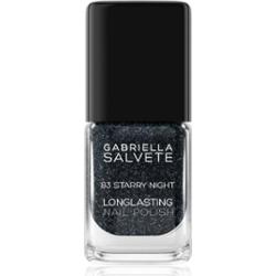 Gabriella Salvete Longlasting Enamel długotrwały lakier do paznokci z brokatem odcień 83 Starry NIght 11 ml