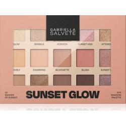 Gabriella Salvete Sunset Glow 15 Shades of Sunset paleta cieni do powiek 15 g