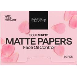 Gabriella Salvete SoulMatte Rose Extract papierki matujące z olejkiem różanym 50 szt.