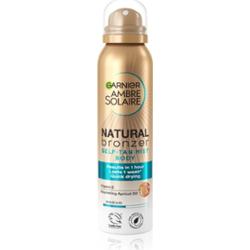 Garnier Ambre Solaire Natural Bronzer samoopalacz w sprayu do ciała odcień Dark 150 ml