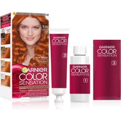 GARNIER - COLOR SENSATION - Trwały krem koloryzujący do włosów - 7.40 Miedziany Blond