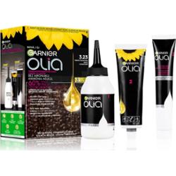 Garnier Olia Big Kit trwała farba do włosów odcień 3.23 Dark Chocolate 1 szt.