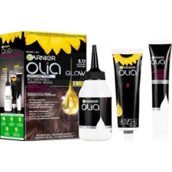Garnier Olia Big Kit trwała farba do włosów odcień 5.12 Iridescent Brown 1 szt.