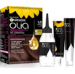 Garnier Olia Big Kit trwała farba do włosów odcień 4.15 Mroźna Czekolada 1 szt.