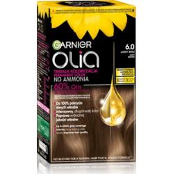 Garnier Olia Big Kit trwała farba do włosów odcień 6.0 Light brown 1 szt.