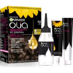 Garnier Olia Big Kit trwała farba do włosów odcień 5.0 Brąz 1 szt.