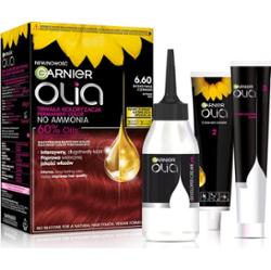 Garnier Olia Big Kit trwała farba do włosów odcień 6.6 Intensywna Czerwień 1 szt.