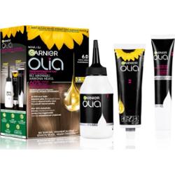 Garnier Olia Big Kit trwała farba do włosów odcień 6.0 Light Brown 1 szt.