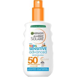 Garnier Ambre Solaire Advanced Sensitive Kids mleczko do opalania w sprayu SPF 50+ 150 ml