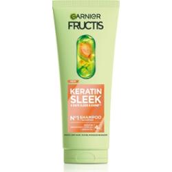 Garnier Fructis Keratin Sleek szampon z keratyną do nabłyszczania i zmiękczania włosów 200 ml