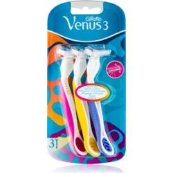 Gillette Venus 3 Plus jednorazowe maszynki do golenia 3 szt.