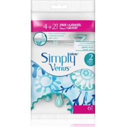 Gillette Venus Simply maszynki jednorazowe 6 szt.