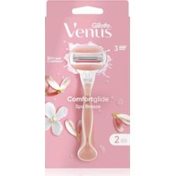 Gillette Venus ComfortGlide Spa Breeze maszynka do golenia + 2 zapasowe końcówki 1 szt.