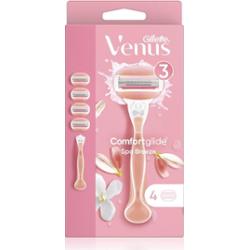 Gillette Venus ComfortGlide Spa Breeze damska maszynka do golenia + ostrza zapasowe 4 szt.