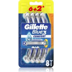 Gillette Blue3 Plus Comfort, maszynki jednorazowe dla mężczyzn, 8 sztuk