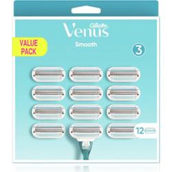 Gillette Venus Smooth zapasowe ostrza 12 szt.