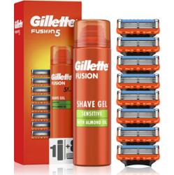 Gillette Fusion5 Sensitive zestaw do golenia