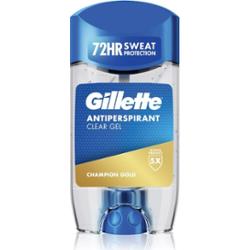 Gillette Champion Gold Antiperspirant Clear Gel antyperspirant w żelu dla mężczyzn 70 ml