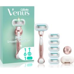 Gillette Venus PRO Smooth Sensitive zestaw do golenia dla kobiet 9 szt.