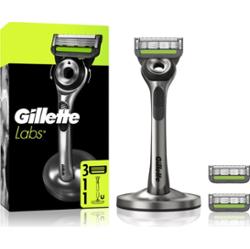 Gillette Labs maszynka do golenia z podstawką + ostrza zapasowe 5 szt.