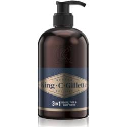 Gillette King C. Beard & Face Wash szampon do brody 350 ml