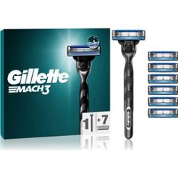 Gillette Mach3 maszynka do golenia + ostrza wymienne 7 szt.