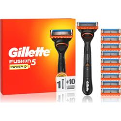 Gillette Fusion5 Power maszynka do golenia + ostrza wymienne 10 szt.