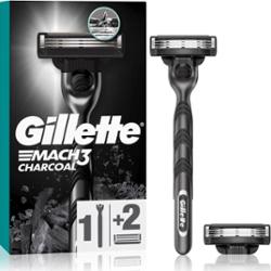 Gillette Mach3 Charcoal maszynka do golenia + ostrza wymienne 2 szt.