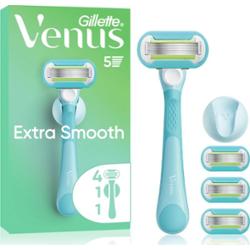 Gillette Venus Extra Smooth golarka damska z uchwytem do prysznica + ostrza zapasowe 6 szt.
