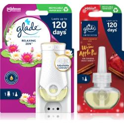 GLADE Electric scented oil Relaxing Zen + Warm Apple Pie wygodne opakowanie 3 szt.