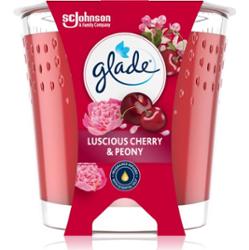 GLADE Luscious Cherry & Peony świeczka zapachowa 112 g