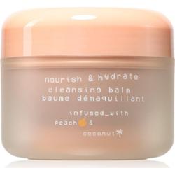 Glow Hub Nourish & Hydrate odżywczy balsam oczyszczający z ekstraktem z brzoskwini 100 g