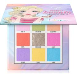 Golden Rose Chybić Beauty Paleta kolorowych cieni do powiek Colorpop 9X13 G