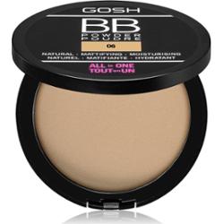 GOSH COPENHAGEN BB puder matujący odcień 06 Warm Beige 6.5 g