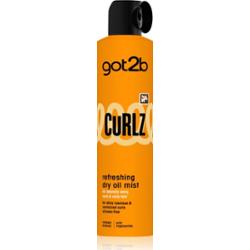 got2b Curlz Refreshing Dry Oil Mist sucha mgiełka olejowa do włosów kręconych i falowanych 200 ml