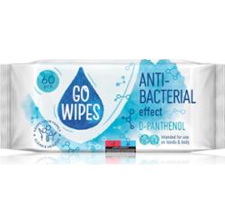 GoWipes Anti-Bacterial Effect D-Panthenol nawilżane chusteczki oczyszczające do rąk i ciała 60 szt.