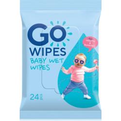 GoWipes Baby Wet Wipes chusteczki nawilżane dla dzieci od urodzenia 24 szt.